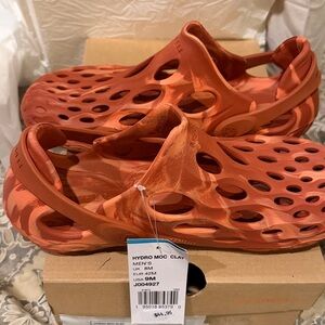 New with tags and box Merrell Men's Hydro Moc Clay Water Shoes SZ 9